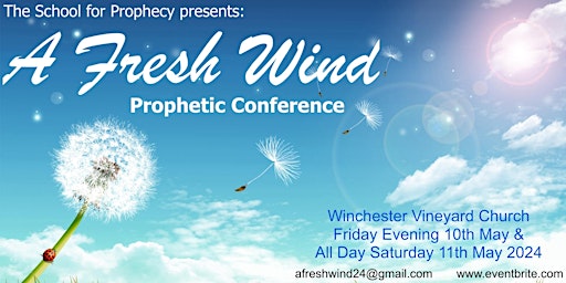 "A FRESH WIND" - Prophetic Conference  primärbild