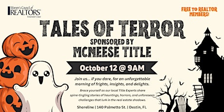 TALES OF TERROR! Title Edition, Sponsored by  McNeese Title  primärbild