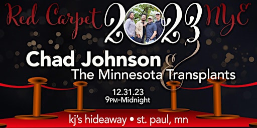 Red Carpet Chad Johnson and the MN-T's New Year's Eve! primary image