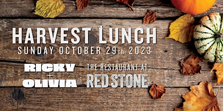 Redstone Harvest Lunch with Ricky & Olivia primary image