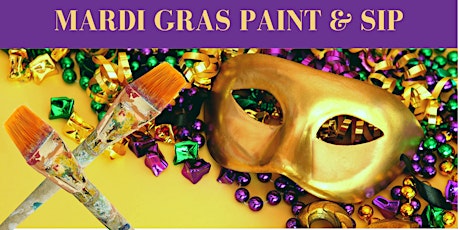 Mardi Gras Night! Paint & Sip! primary image