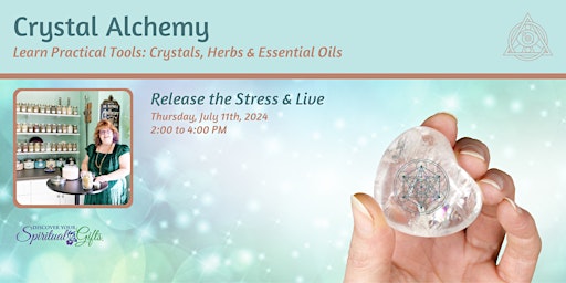 Imagem principal do evento Crystal Alchemy: Release Stress