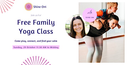 Free Childrens Week Family Yoga Class primary image