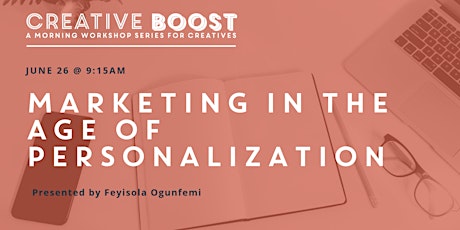 Creative Boost — Marketing in the age of personalization  primary image