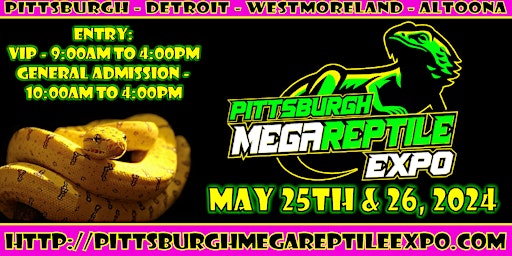 Immagine principale di Pittsburgh Mega Reptile Expo 