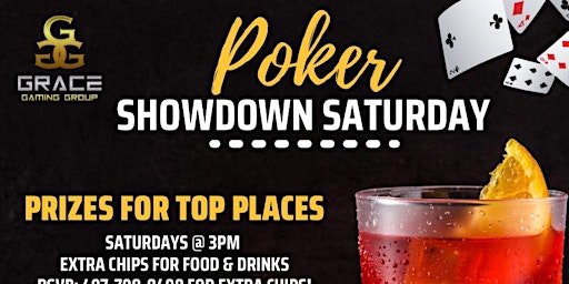 Primaire afbeelding van Showdown Saturdays Poker Tournament