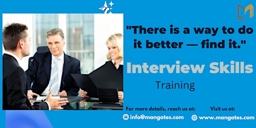 Image principale de Interview Skills 1 Day Training in Riyadh