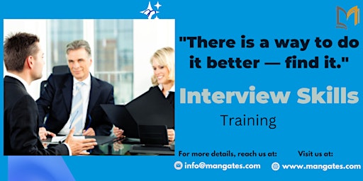 Primaire afbeelding van Interview Skills 1 Day Training in Riyadh