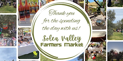 Primaire afbeelding van Solea Valley Farmers Market *May 2024*