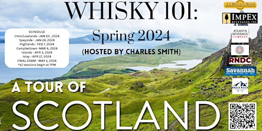 Whisky 101 - Tour of Scotland (Spring 2024) primary image