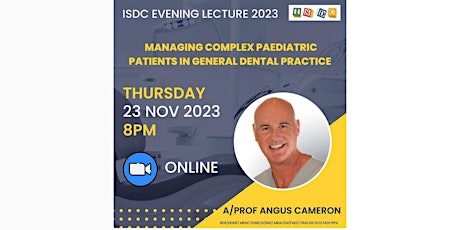 ISDC Online Evening Lecture 23 November 2023 primary image