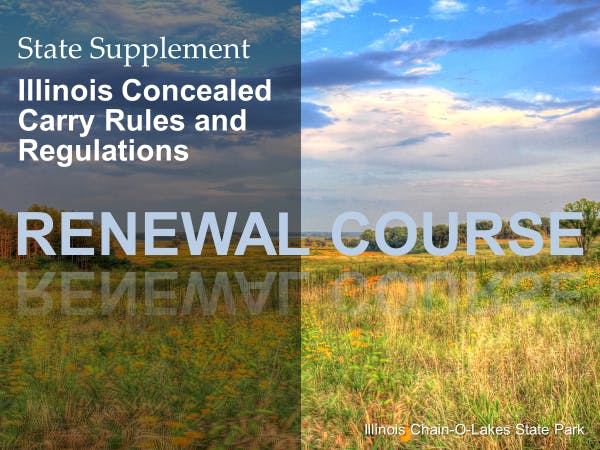 3 Hour Renewal Concealed Carry Class - Crestwood, IL.
