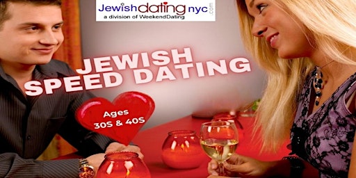 Imagem principal do evento NYC Jewish Speed Dating (Manhattan)- Men and Women Ages 30s & 40s