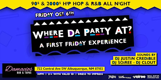 Where Da Party At?: A First Friday Experience primary image