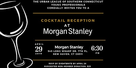 Cocktail Reception at Morgan Stanley 