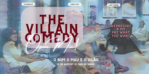 The Villain Open Mic! - standup comedy in English primary image