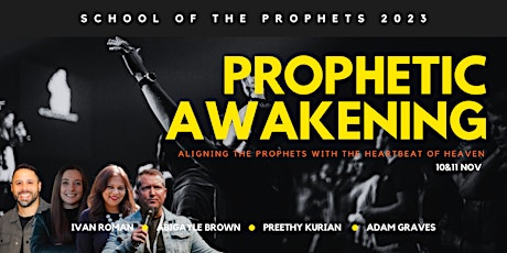 Imagem principal do evento PROPHETIC AWAKENING