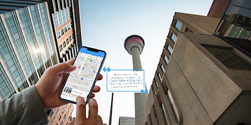 Imagem principal do evento Discover Downtown Calgary: a Smartphone Audio Walking Tour