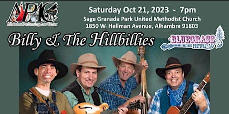 Image principale de Billy & The Hillbillies Bluegrass Festival 2023