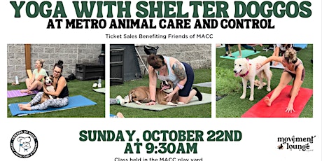 Image principale de Yoga with the Shelter Doggos of MACC