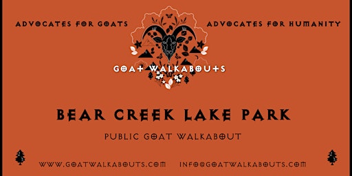 SUNSET GOAT WALKABOUT: (BEAR CREEK LAKE PARK) primary image