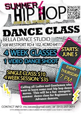 Summer HIP HOP DANCE CLASS primary image