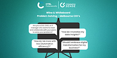 Image principale de CIO Wine and Whiteboard 18th July 2024