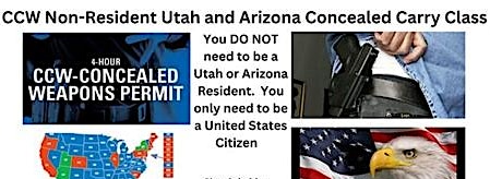 Collection image for CCW Non-Resident UTAH  and ARIZONA Class