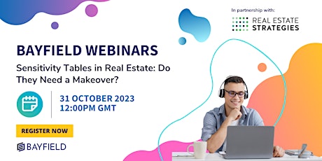 Webinar | Sensitivity Tables in Real Estate: Do They Require a Makeover? primary image