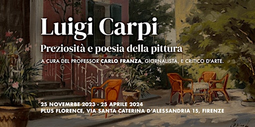 Immagine principale di Preziosità e poesia della Pittura - Luigi Carpi 