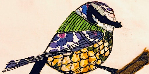 Primaire afbeelding van Free Motion Embroidery Class - Blue Tit at Abakhan Mostyn