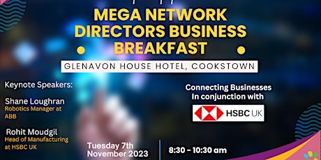 MEGA Directors Breakfast with a Robotic Twist primary image
