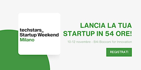 Immagine principale di Techstars Startup Weekend Milano 2023 