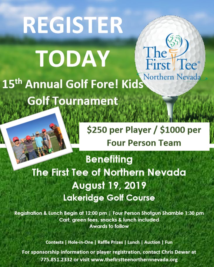 15th Annual Golf Fore! Kids Tournament