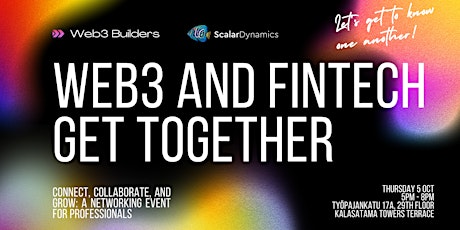 Web3 and FinTech Get Together primary image