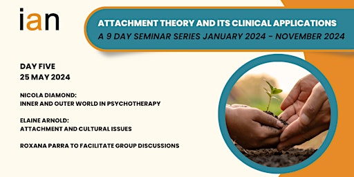 Primaire afbeelding van A 9 Day Series of Attachment Theory and its Clinical Applications: DAY 5
