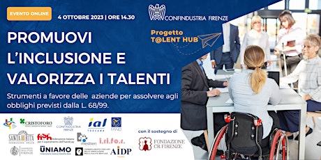 Imagem principal do evento Promuovi l'inclusione e valorizza i talenti