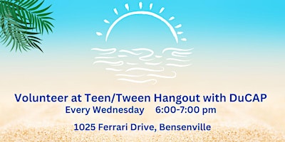 Imagen principal de Volunteer at Teen/Tween Hangout in Bensenville