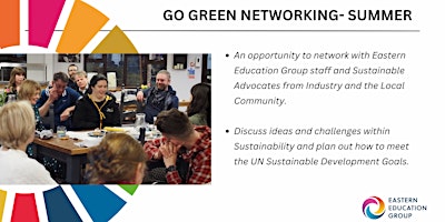 Imagen principal de Go Green Networking Event - Summer 2024