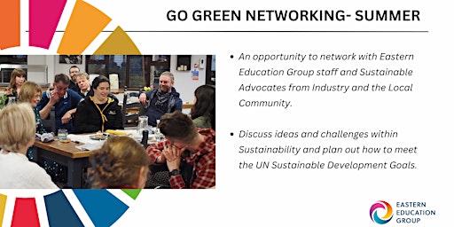 Go Green Networking Event - Summer 2024 primary image