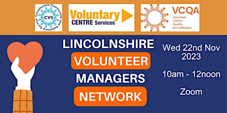 Primaire afbeelding van Lincolnshire Volunteer Managers Network