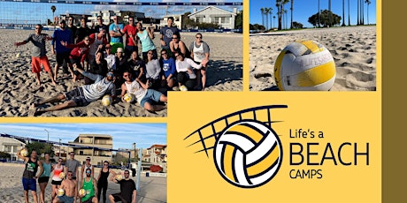 Mon/Thurs Beginner Beach Volleyball Clinic by Life's A Beach Camps primary image