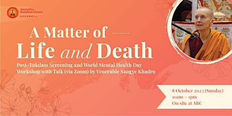 Workshop: A Matter of Life and Death primary image