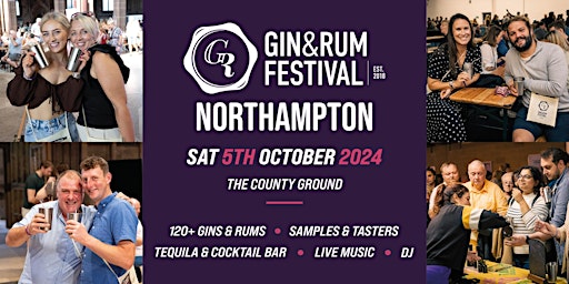 Immagine principale di Gin & Rum Festival - Northampton - 2024 