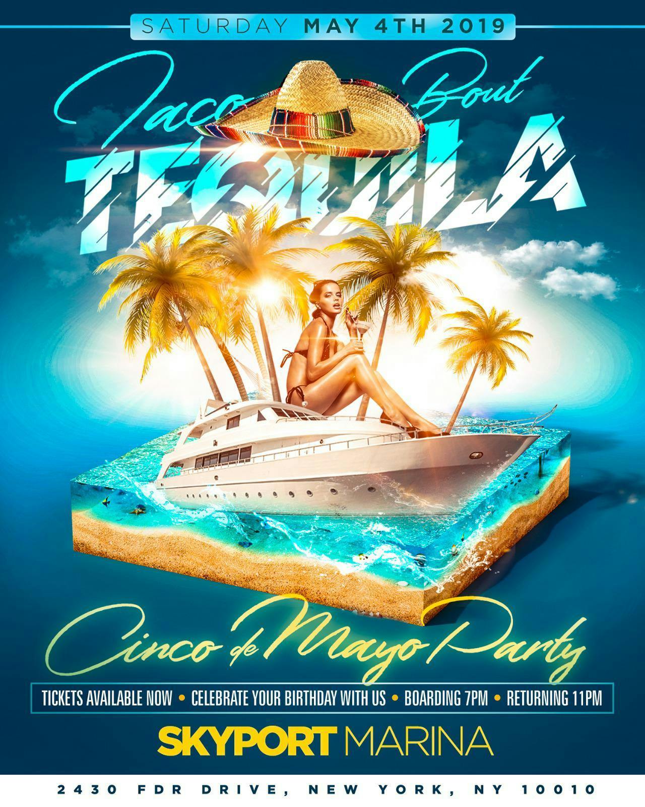 Cinco De Mayo Party Cruise NYC | Birthday Cruise Packages