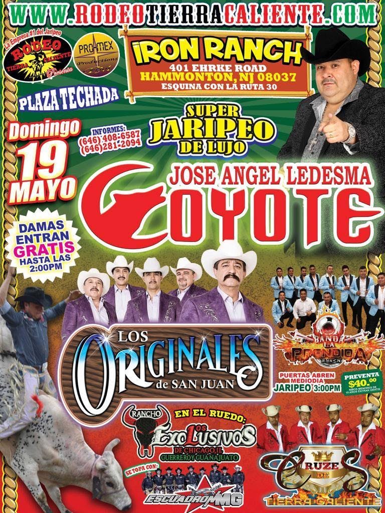 Super Jaripeo con Los Tucanes de Tijuana “Atlantic City”, Rodeo Tierra  Caliente MG