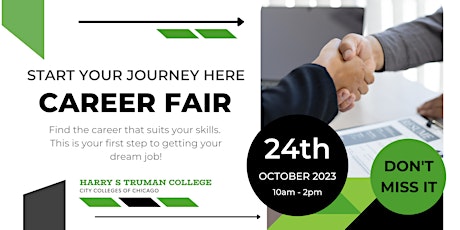 HARRY S TRUMAN COLLEGE FALL 2023 CAREER FAIR - STUDENT REGISTRATION primary image