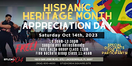 Hispanic Heritage Month Appreciation Day primary image