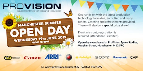 ProVision Manchester Open Day 2019 primary image