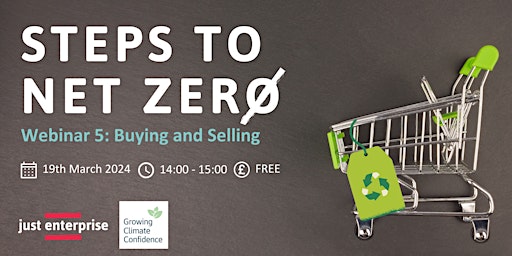 Steps to Net Zero Webinar 5 - Buying and Selling primary image